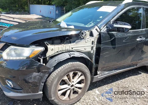 2014 Nissan Rogue Sv from USA, damaged, VIN 5N1AT2MV8EC758442